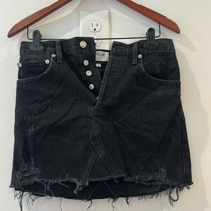 AGOLDE denim skirt